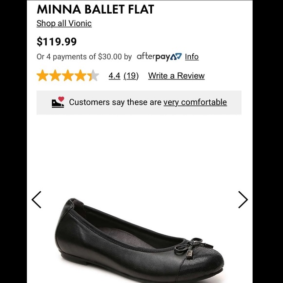 Vionic Leather Flats - Picture 5 of 5